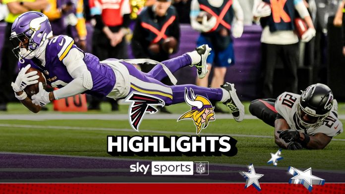 Highlights from the Atlanta Falcons towards the Minnesota Vikings from Week 14 of the…