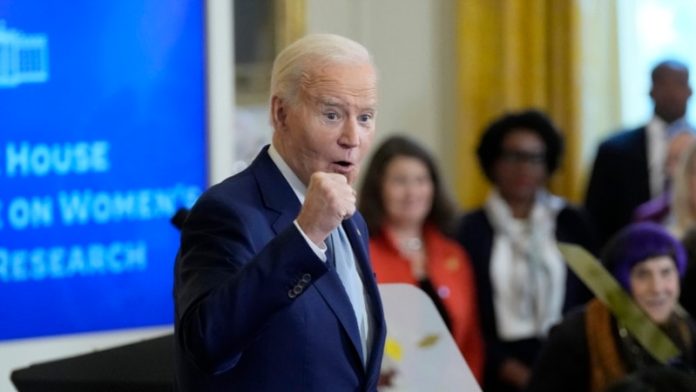 Biden says wholesome ladies assist US prosperity as he highlights White Home initiative