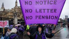 What’s the row about girls’s pensions?