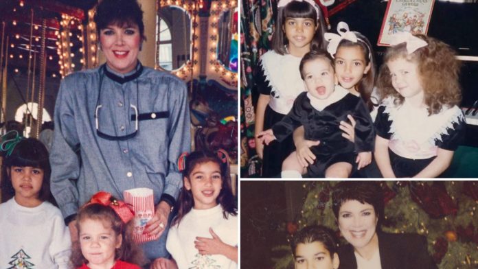 Throwback Kardashian-Jenner Christmas Household Images