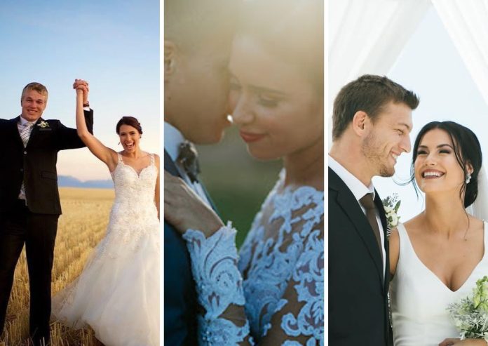 Household first: Springboks on their marriage ceremony days [photos]