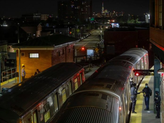 New York Metropolis police examine the loss of life of a lady discovered on hearth in subway automobile