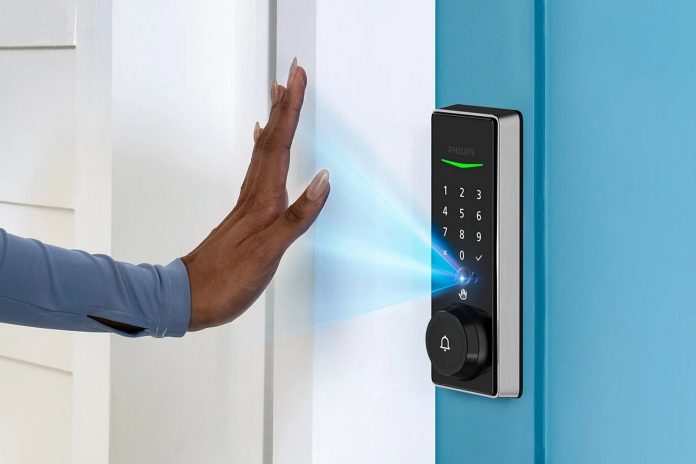 Philips 5000-series sensible deadbolt evaluate: To open, simply scan the hand