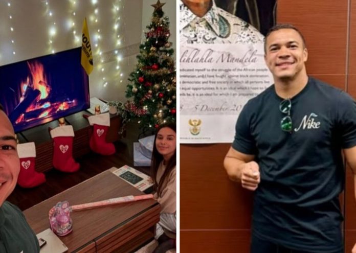 Watch: Cheslin ‘Santa’ Kolbe will get his house Christmas-ready