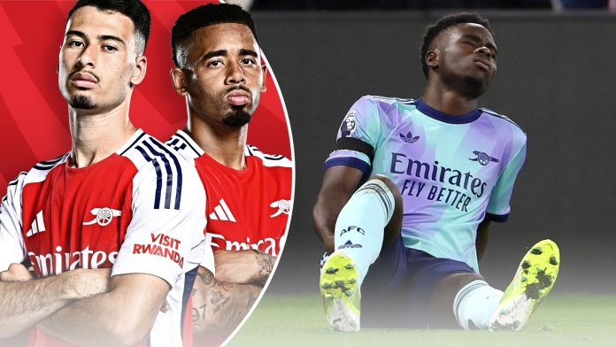 Bukayo Saka has been dominated out for a lot of weeks after the Arsenal winger picked…