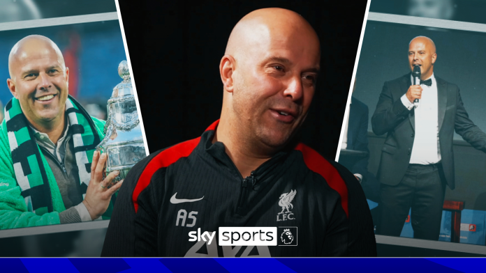 Liverpool head coach Arne Slot talks Sky Sports activities Information by his soccer profession and…