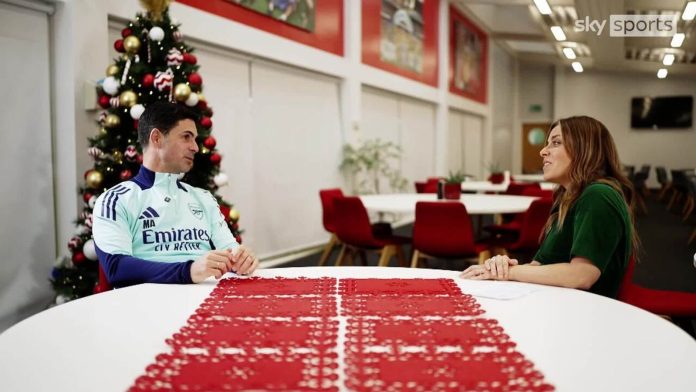 Arsenal supervisor Mikel Arteta shares his ideas on all issues Christmas!”