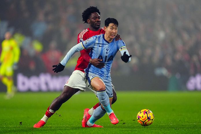 Premier League: Ola Aina and Taiwo Awoniyi star as Nottingham Forest execute toothless Tottenham