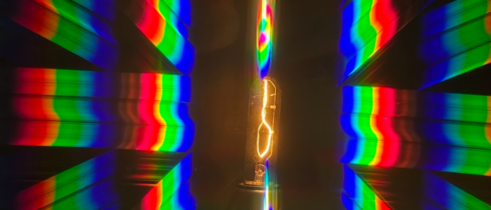 How Does a Film Projector Present the Colour Black?