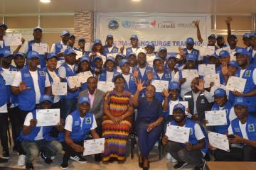 50 newly skilled emergency responders be a part of the Liberia AVoHC SURGE