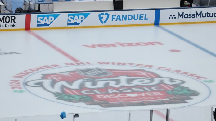 9 pictures of a beautiful 2025 NHL Winter Basic at Wrigley Subject