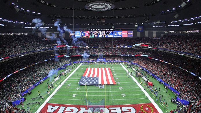 Sugar Bowl Holds Second Of Silence To Honor NOLA Terrorist Assault Victims