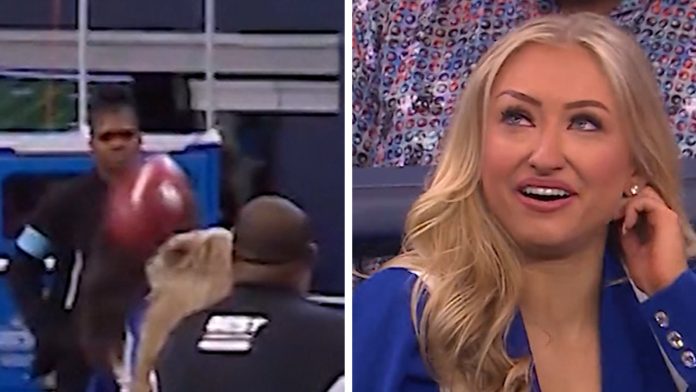 Cowboys Cheerleader Takes Soccer to the Head Throughout Last Recreation of Season