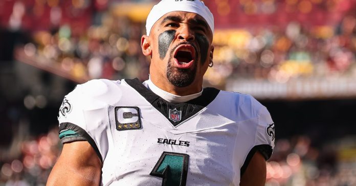 Jalen Hurts is returning to apply forward of Eagles vs. Packers