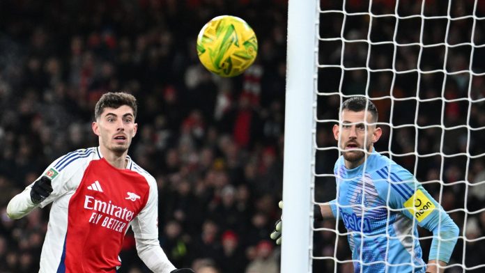 Arsenal misplaced 2-0 at dwelling to Newcastle within the first leg of their Carabao…