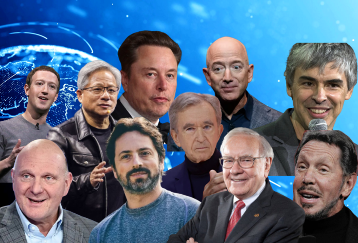 Prime 10 Billionaires Who Management $1.9tn Wealth in The World 