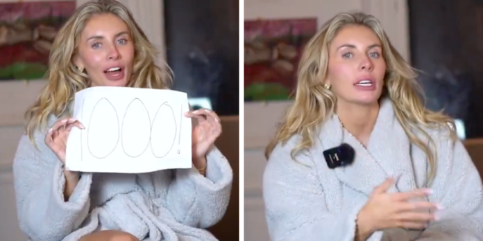 British OnlyFans porn star brags about banging 1,000 males in 12 hours, breaking world document