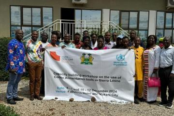 Nationwide Codex Alimentarius Committee capability strengthened in Sierra Leone.