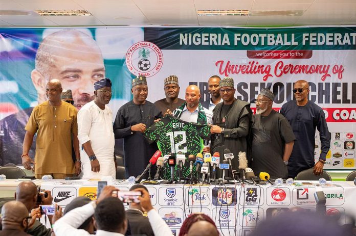 Tremendous Eagles coach: Why NFF could have handed Eric Chelle jersey quantity 12 – Photograph