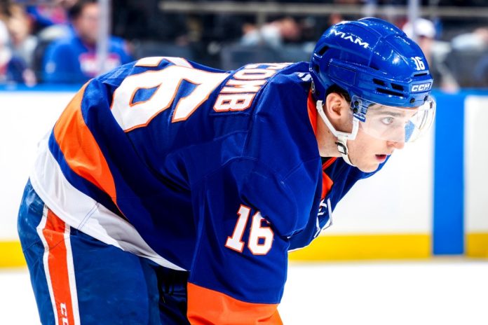 Islanders’ Marc Gatcomb makes NHL debut rather than ailing Jean-Gabriel Pageau