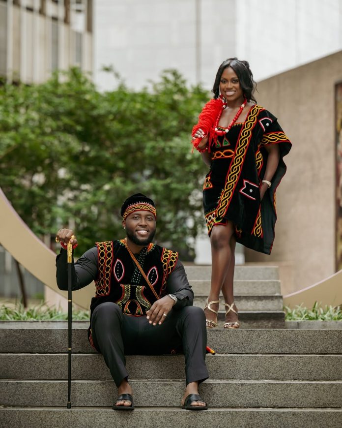 See Love and Tradition Come Alive at Mary & Clyde’s Cameroonian Wedding ceremony