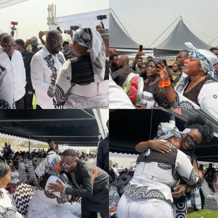 Regardless of, Diana Asamoah, Diana Hamilton, Bro Sammy, Sammi Awuku and Different High Celebs Storm Empress Gifty’s Mom’s Funeral