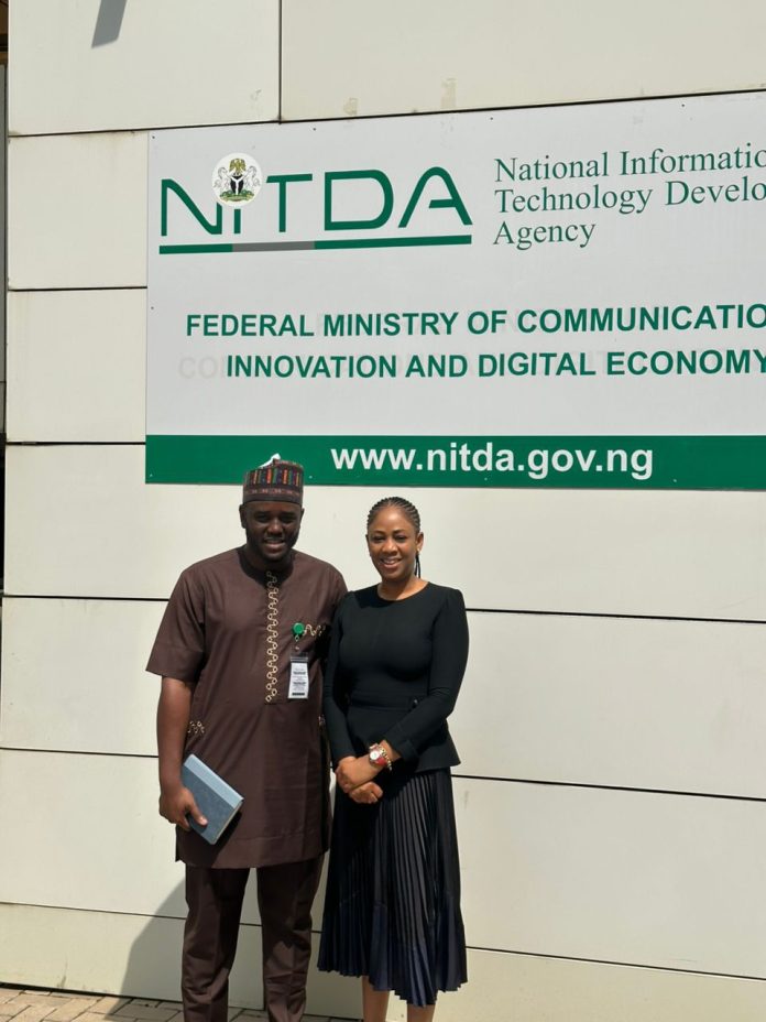 Nnedinma Obioha Visits NITDA, Advocates IT Revolution in South-East