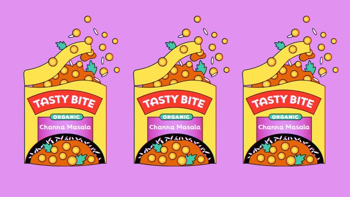 This Microwaveable Chana Masala Often Saves Dinner