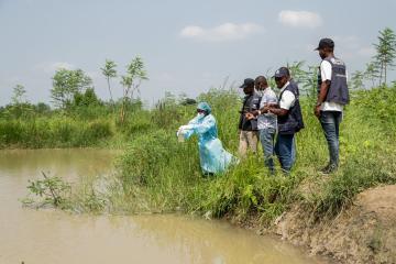 WHO Helps Efforts on the Floor in Response to Cholera in Angola