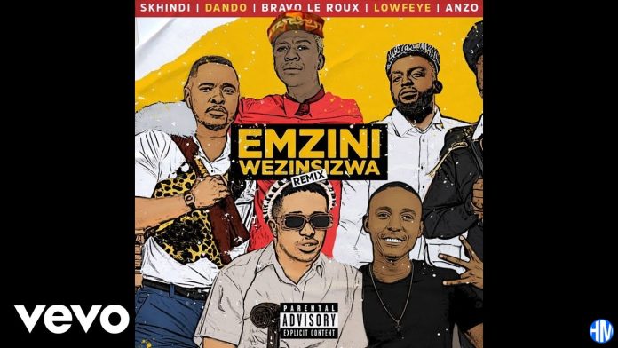 Skhindi – Emzini Wezinsizwa (Remix) ft. Dando, Bravo Le Roux, Lowfeye & Anzo