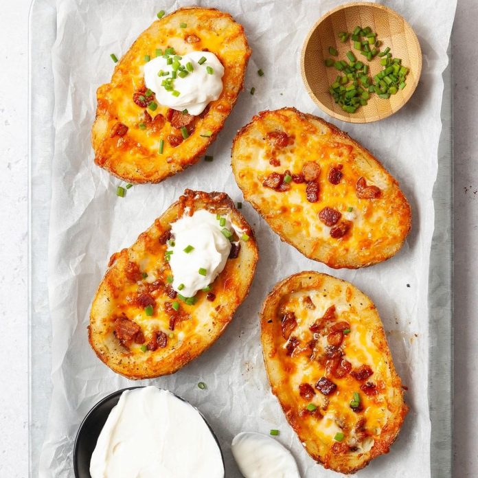 Air-Fryer Potato Skins