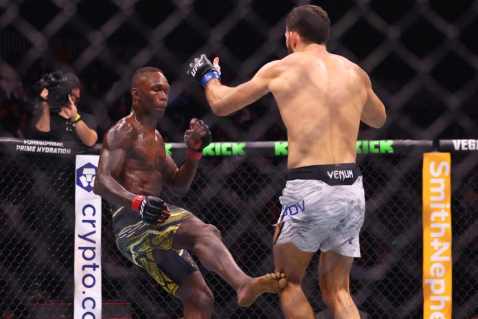 Israel Adesanya’s coach reacts to UFC Struggle Night time 250 knockout loss: ‘We made a mistake’