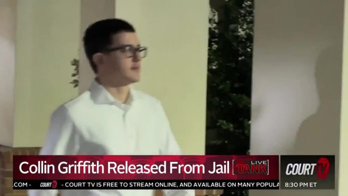 Collin Griffith Walks out of Jail After Being Processed and Launched