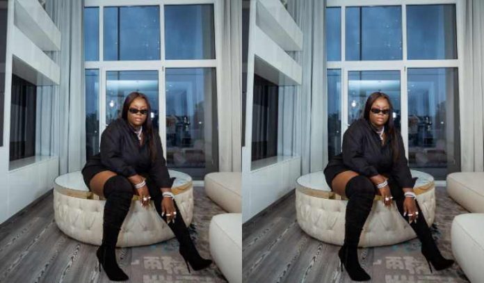 Maame Serwaa Reveals Off Her Curves After Large Weight Loss