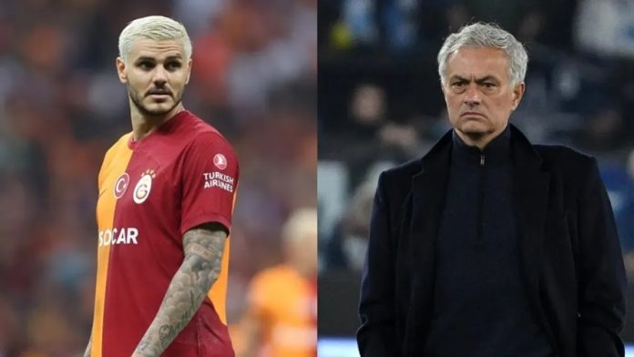 Fenerbahce boss Jose Mourinho refuses to answer taunt from Galatasaray star Mauro Icardi (Video)