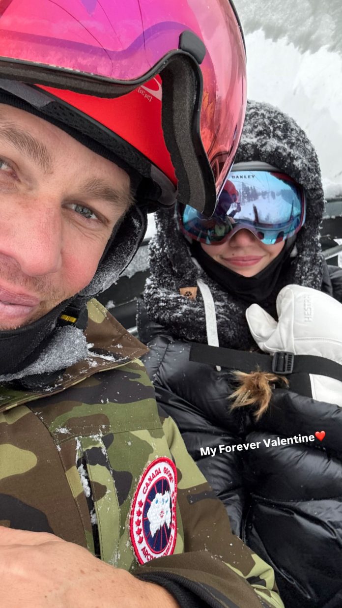 Tom Brady shares candy snowboarding selfie along with his ‘Eternally Valentine’ — daughter Vivian