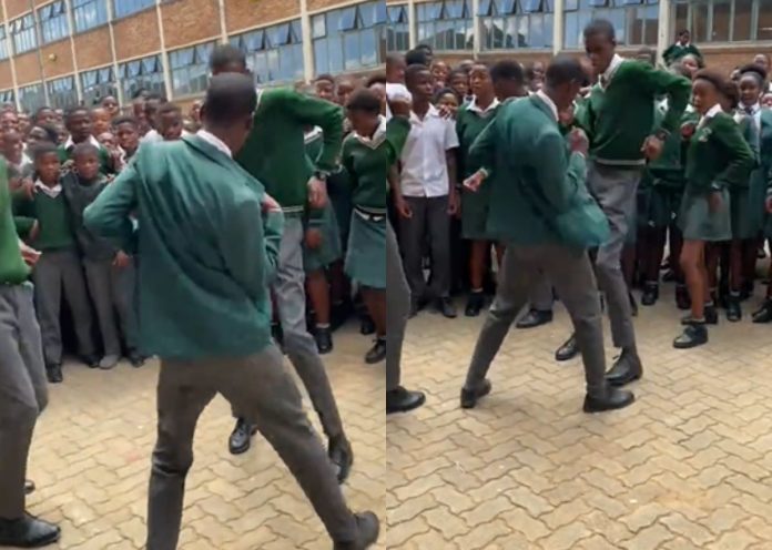 EISH WENA: Boy makes use of plastic chairs to cross flooded street to highschool [Video]