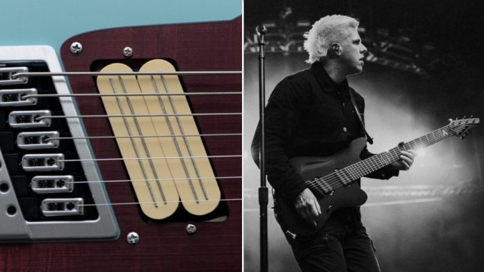 “He fell about laughing with glee as he tried them”: Spiritbox’s Mike Stringer has been honored with signature Naked Knuckles – the identical pickups from his new Aristides offset