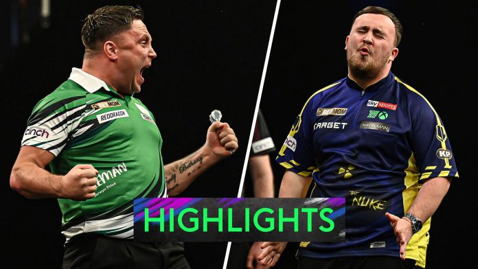 Luke Littler vsGerwyn Worth | Premier League Evening 3 Highlights