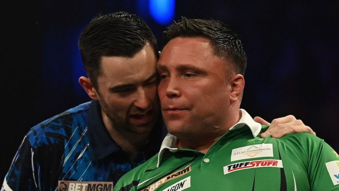 Gerwyn Value praises Dublin crowd after beating Luke Humphries, Luke Littler to Premier League Darts Night time Three win