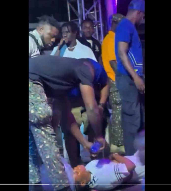 See Particular person Wey Human Being Born Am – Netizens Troll Ghanaian Girl Who Fainted Upon Assembly King Paluta