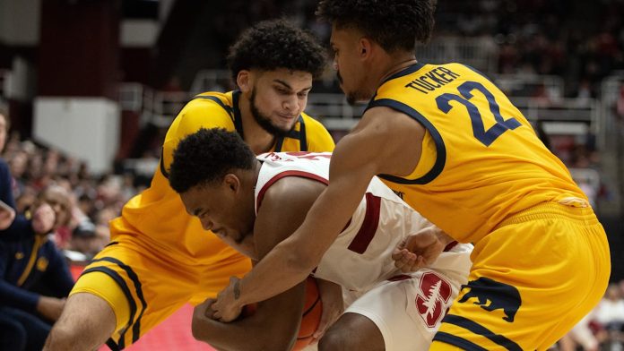 Cal’s Rally From 17 Down at Stanford Falls Quick in 66-61 Defeat