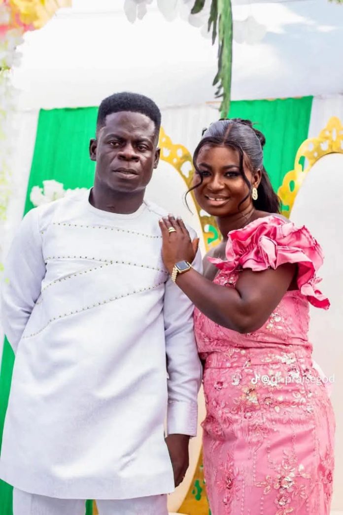 My Wedding ceremony Ring Is Not Low cost, It Was GH₵1500 – Kasongo’s Spouse Brags