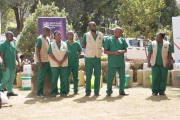 Uganda deploys the Nationwide Emergency Medical Crew to assist Ebola response