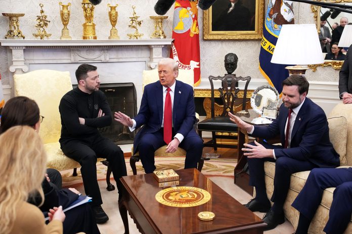 Oval Workplace dustup reveals the facility of Trump’s hyper-public presidency