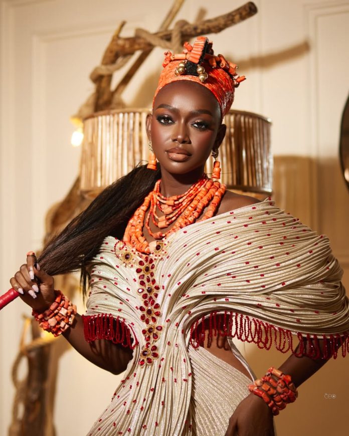 Carry a Regal Glow to Your Edo Trad WIth This Pretty Inspo