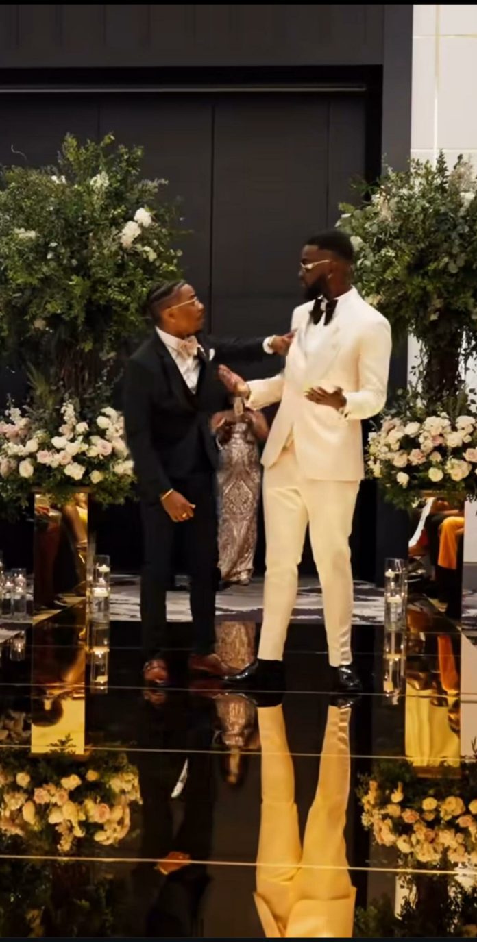 This Groom’s Lit Entrance is Giving Severe Tremendous Bowl Vibes