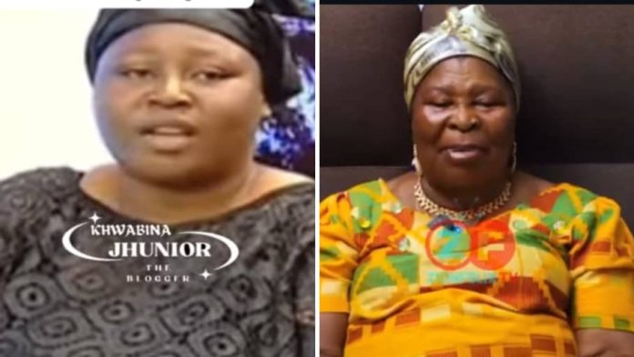 Akua Donkor’s Organic Daughter Sadly Narrates How Her Household Members Squandered All The Donations They Bought For Her Upcoming Funeral