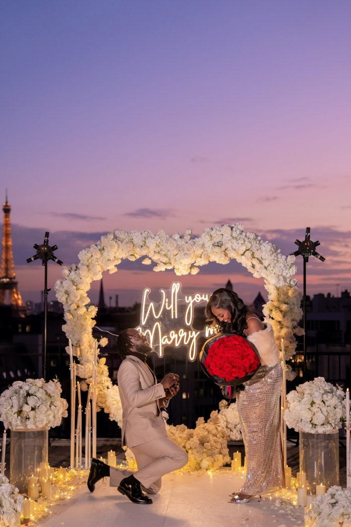 A Fairytale in Paris! Take pleasure in Religion and Femi’s Romantic Proposal