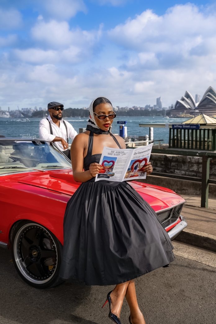 Mfonniso and Emmanuel’s Pre-wedding Shoot in Sydney Screams Romance and Journey